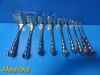 SKLAR Lot of 9  Assorted Kelly  Retractors ( ¾ x 1¼