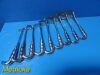 SKLAR Lot of 9  Assorted Kelly  Retractors ( ¾ x 1¼