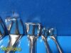 SKLAR Lot of 9  Assorted Kelly  Retractors ( ¾ x 1¼