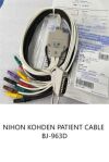 NIHON KOHDEN BJ-963D European Standard, 3.0mm Metal Head  ECG unit