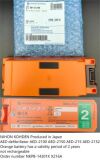 NIHON KOHDEN NKPB-14301K X216A original  orange battery, valid for 2 years non-rechargeable, made in Japan Monitor