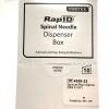 PORTEX REF 4926-22, Quince Point Spinal (22G X 3.5"), Rapid Spinal Needle Dispenser Box, EXP 2023-03