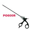 AESCULAP REF PO600R, 5mm Single Action Hook Scissors, W/ P0958R Handle