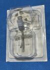 SMITHS MEDICAL 67PFSS30 Portex Bivona Silicone Tracheostomy Tube, Flextend Standard, Cuffless, Pediatric Size 3.0mm