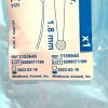 MEDTRONIC/ XOMED REF 3155645, Oto-Flex Round Diamond Bur, Brown/White, EXP 2023-03