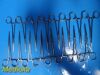 PILLING Lot of 16  101012 In-Ex Kelly Forceps; Straight 5½