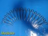 PILLING 15X Pakistan Assorted Hemostatic (Kelly Artery) Forceps; Straight 5½