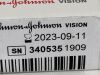 JOHNSON & JOHNSON Tecnis 1  ZCB0000125   Exp.2023-09  (T9) Tecnis 1