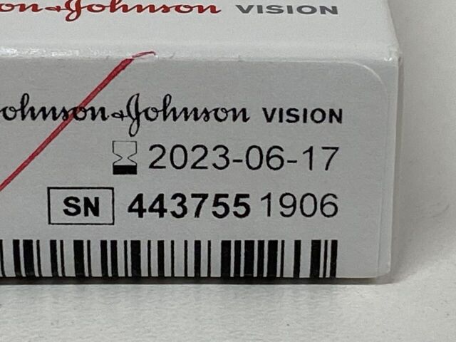 JOHNSON & JOHNSON Sensar 1  AAB0000060   Exp.2023-06  (T9) Sensar 1