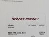 STRYKER Serfas Energy  279-350-501   Exp.2023-08  (K5) Serfas Energy
