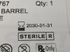 SYNTHES 135 DEG DHS Plate-Std Barrel  281.110S   Exp.2030-01  (B21) 135 DEG DHS Plate-Std Barrel