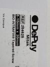 DEPUY Bio-Intrafix Tapered Screw  254625 Exp.2023-09  (B21) Bio-Intrafix Tapered Screw