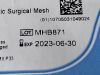 ETHICON Prolene Mesh  PMII   Exp.2023-06  (K41) Prolene Mesh