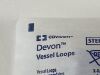 COVIDIEN Lot of 12 Devon Vessel Loops  31145678   Exp.2023-06  & 2024-02(K31#3) Devon Vessel Loops