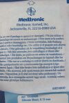 MEDTRONIC/ XOMED Ref: 15322505 Silicone Sheet 0.13mm Quantity of (10).  Exp. 03/2028