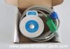 EDAN MS3-31527(B)) 6-Needle Single Slot Blue Ribbon Velcro Wire Length 2.5m Fetal Monitor