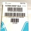 ETHICON REF SA11G, PERMA-HAND 60" (150 cm) SILK BLACK BRAIDED, EXP 2026-02