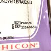 ETHICON REF J488G, Coated VICRYL UNDYED BRAIDED, EXP 2024-08