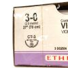 ETHICON REF J327H, Coated VICRYL VIOLET BRAIDED SUTURE, EXP 2026-06