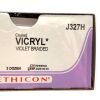 ETHICON REF J327H, Coated VICRYL VIOLET BRAIDED SUTURE, EXP 2026-06