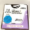 ETHICON REF J488G, Coated VICRYL UNDYED BRAIDED, EXP 2026-08