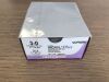 ETHICON VCP868H VICRYL Plus Antibacterial Undyed Braided Suture 3-0, 27in (36/Box)