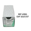 ETHICON REF 698G ETHILON Nylon Suture 5-0 ETHILON BLACK 1X18" P-3 , (10/BOX) EXP 2027/07