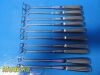 V. MUELLER 10X V.Muller Vogel/Barnhill Adenoid  Curette Set (Size 00,0,1,2,3; 2each)