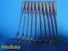 V. MUELLER 10X V.Muller Vogel/Barnhill Adenoid  Curette Set (Size 00,0,1,2,3; 2each)