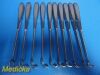 V. MUELLER 10X V.Muller Vogel/Barnhill Adenoid  Curette Set (Size 00,0,1,2,3; 2each)
