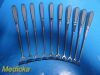 V. MUELLER 10X V.Muller Vogel/Barnhill Adenoid  Curette Set (Size 00,0,1,2,3; 2each)