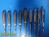 V. MUELLER 9X  Assorted Adenoid Barnhill Curette (Size 0, 1, 2, 3, 4)