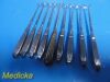 V. MUELLER 9X  Assorted Adenoid Barnhill Curette (Size 0, 1, 2, 3, 4)