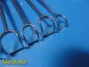 V. MUELLER 9X  Assorted Adenoid Barnhill Curette (Size 0, 1, 2, 3, 4)