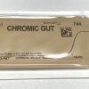 ETHICON REF 744, CHROMIC GUT, 4-0, ABSORBABLE SURGICAL SUTURE, EXP 2027-12