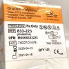 TELEFLEX MEDICAL REF 833-223, BRAIDED POLYESTER GREEN PTFE NONABSORBABLE SURGICAL SUTURE, BOX OF 12, EXP 2026-04