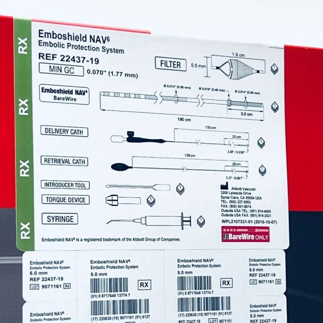 ABBOTT 22437-19 Emboshield NAV Embolic Protection System