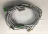 GE  021141-002   grabber lead wire 3.6M/12FT    ECG unit