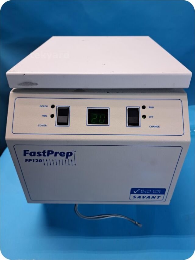 SAVANT INSTRUMENTS Bio101 Fastprep FP 120  digital cell disruptor Homogenizer