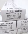 CURE MEDICAL M12C Coude Tip 12Fr Sterile Intermittent Catheter 16" (LOT/5 Boxes) , 30 Per Box / 150 Total , (2027/09/28)