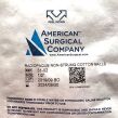 AMERICAN SURGICAL COMPANY REF 31-02, RADIOPAQUE NON-STRUNG COTTON BALLS, EXP 2024-09