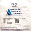 AMERICAN SURGICAL COMPANY REF 31-07, RADIOPAQUE NON-STRUNG COTTON BALLS, EXP 2024-08 OR LATER