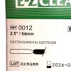 MEGADYNE REF 0012, 2.5" / 64mm ELECTROSURGICAL ELECTRODE, BOX OF 12, EXP 2026-08