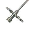 STRYKER REF 747-031-560 5.8 mm Speed-lock Cannula, 2 Fixed Stopcocks