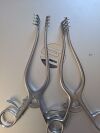AESCULAP Weitlaner LOT OF 2 Aesculap BV200 & WECK  Weitlaner Retractor, Sharp,  AND BLUNT 7 7/8