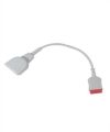 GE 2005772-001 Invasive Blood Pressure Cable , Dual IBP Adapter Cable -12in
