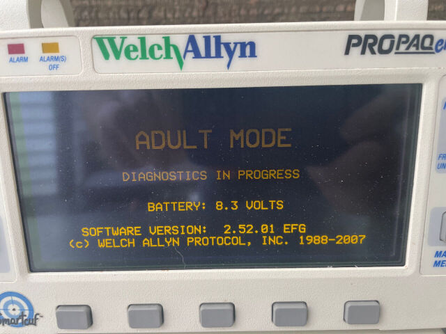 WELCH ALLYN OPT 229 Monitor