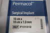 COVIDIEN P101010 SURGICAL IMPLANT -