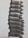 MEDTRONIC CERVICAL RETRACTORS  BLADES CERVICAL RETRACTOR SET LOT OF 9