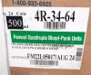 FRESENIUS 4R-34-64 Fenwal Quadruple Blood Pack Units 500ml CPD/ADSOL (CASE/24) 2024/08